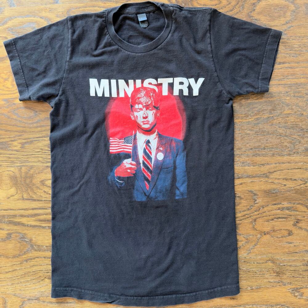 Rare Ministry T-Shirt From 1996 Filth Pig Album Small Ringspun